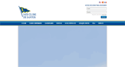 Desktop Screenshot of icsantos.com.br